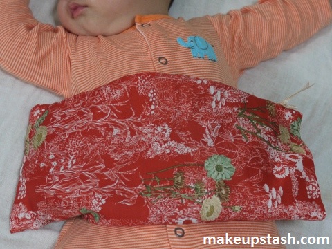 beansprout husk pillow for baby