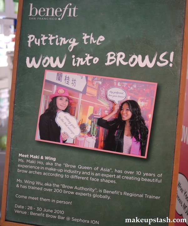 Benefit Brow Bar Party – Putting the Wow into Brows!