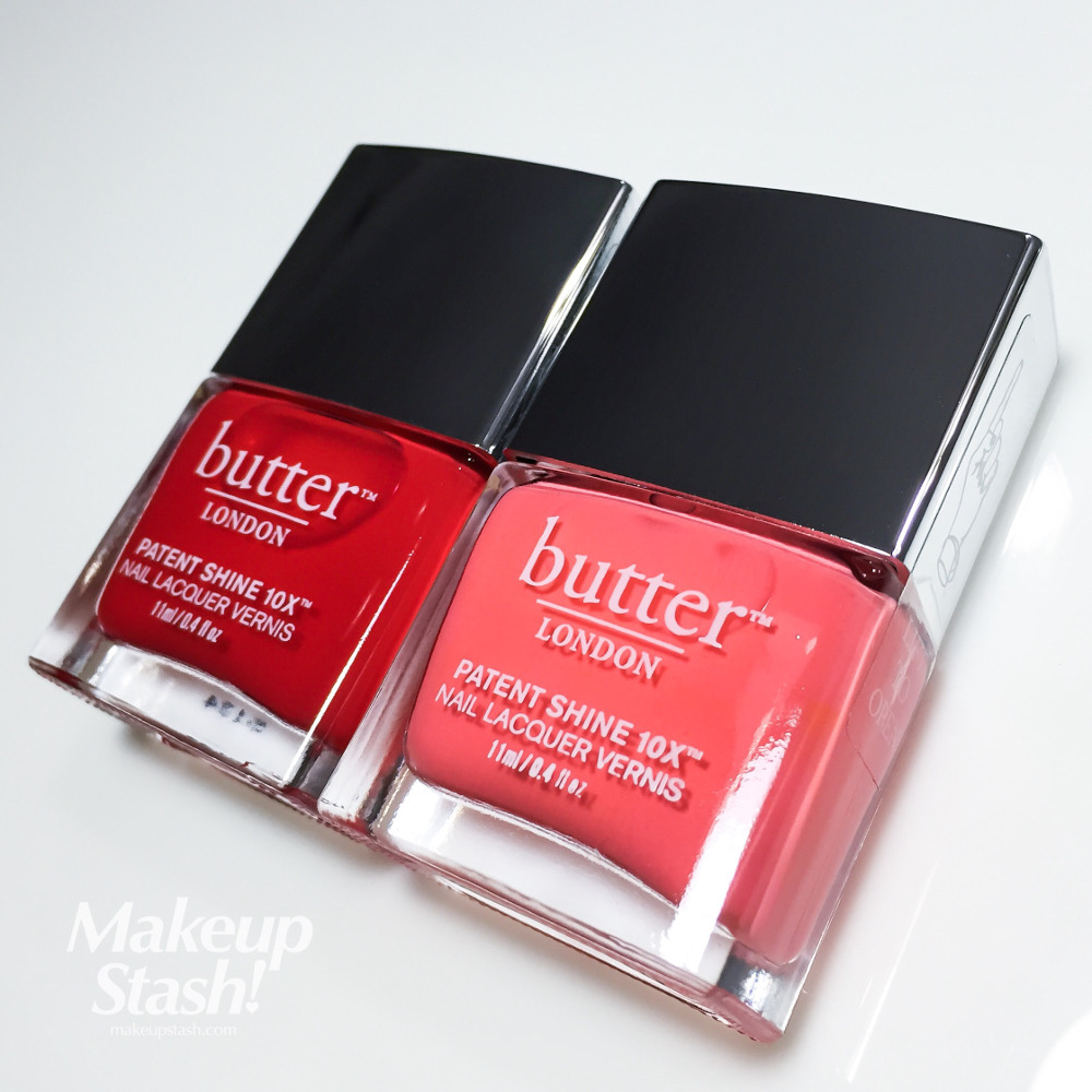 Butter London Patent Shine 10X Nail Lacquer Vernis in Smashing and Jolly Good Sephora Singapore Giveaway
