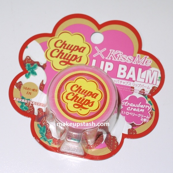 Review | Chupa Chups Kiss Me Lip Balm in Strawberry Cream