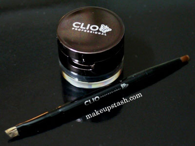 Review | Clio Professional Gel Liner & Eyebrow Pot in 1 Black