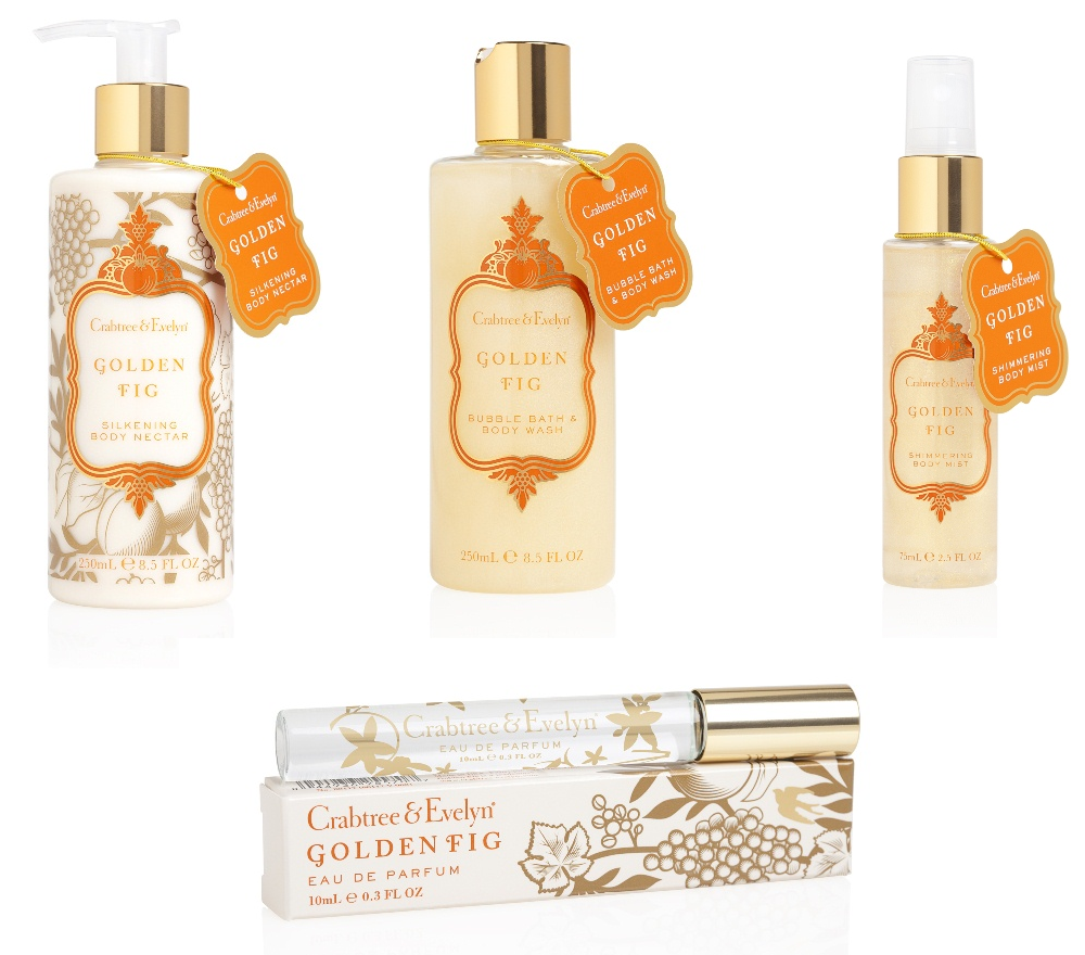 Crabtree and Evelyn Golden Fig Collection for Christmas 2012