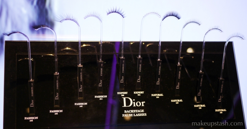 Dior Backstage False Lashes at Dior Backstage Studio Ion Orchard