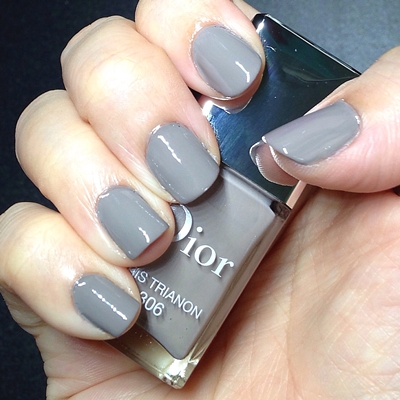 Dior Gris Trianon NOTD in Brighter Light