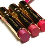Estee Lauder Kissable LipShines in 05 Hollywood Kiss, 04 Majorca Kiss and 03 Ibiza Kiss Close Up