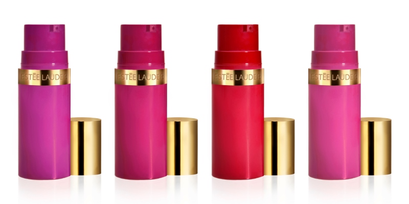 Estee Lauder Pure Color Cheek Rush in Pink Patent, Techno Jam, Hot Fuse, X-pose Rose for Makeup Stash Xmas 2013 Giveaways