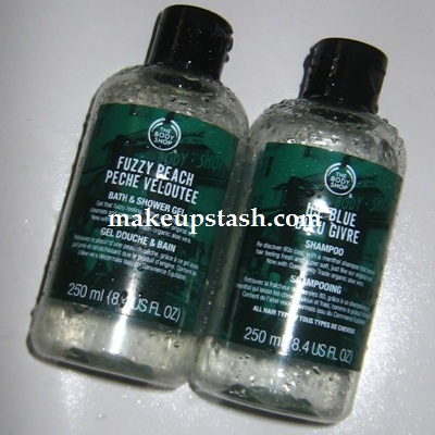 Three Empties from The Body Shop