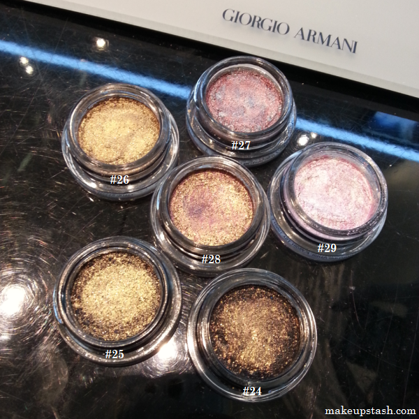 Giorgio Armani Beauty Acqua Collection Eyes To Kill Intense Eyeshadows for Summer 2012