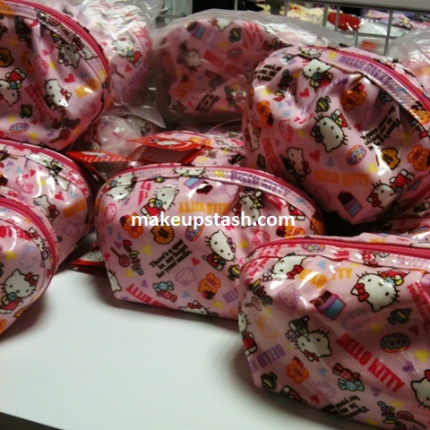 Hello Kitty Confectionery Makeup Pouches