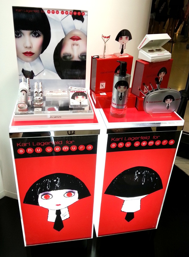 Karl Lagerfeld for Shu Uemura Mon Shu Collection for Holiday 2012