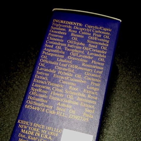 Kiehl's Midnight Recovery Concentrate Ingredients