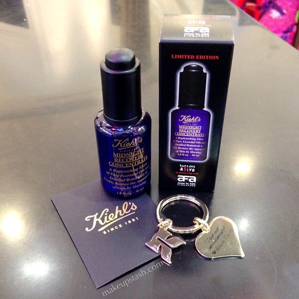 Kiehl’s Midnight Recovery Concentrate x Action for AIDS AFA Keep A Child Alive Campaign
