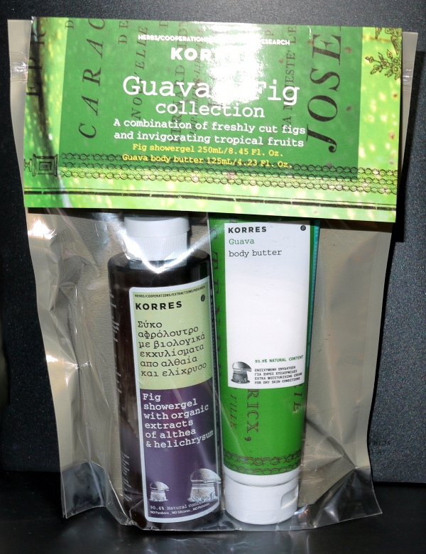 Korres Fig Shower Gel and Guava Body Butter Set
