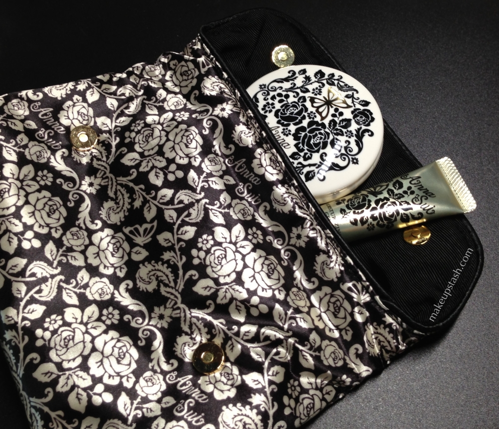 Limited Edition Anna Sui Pressed Powder Kit Pouch Close Up