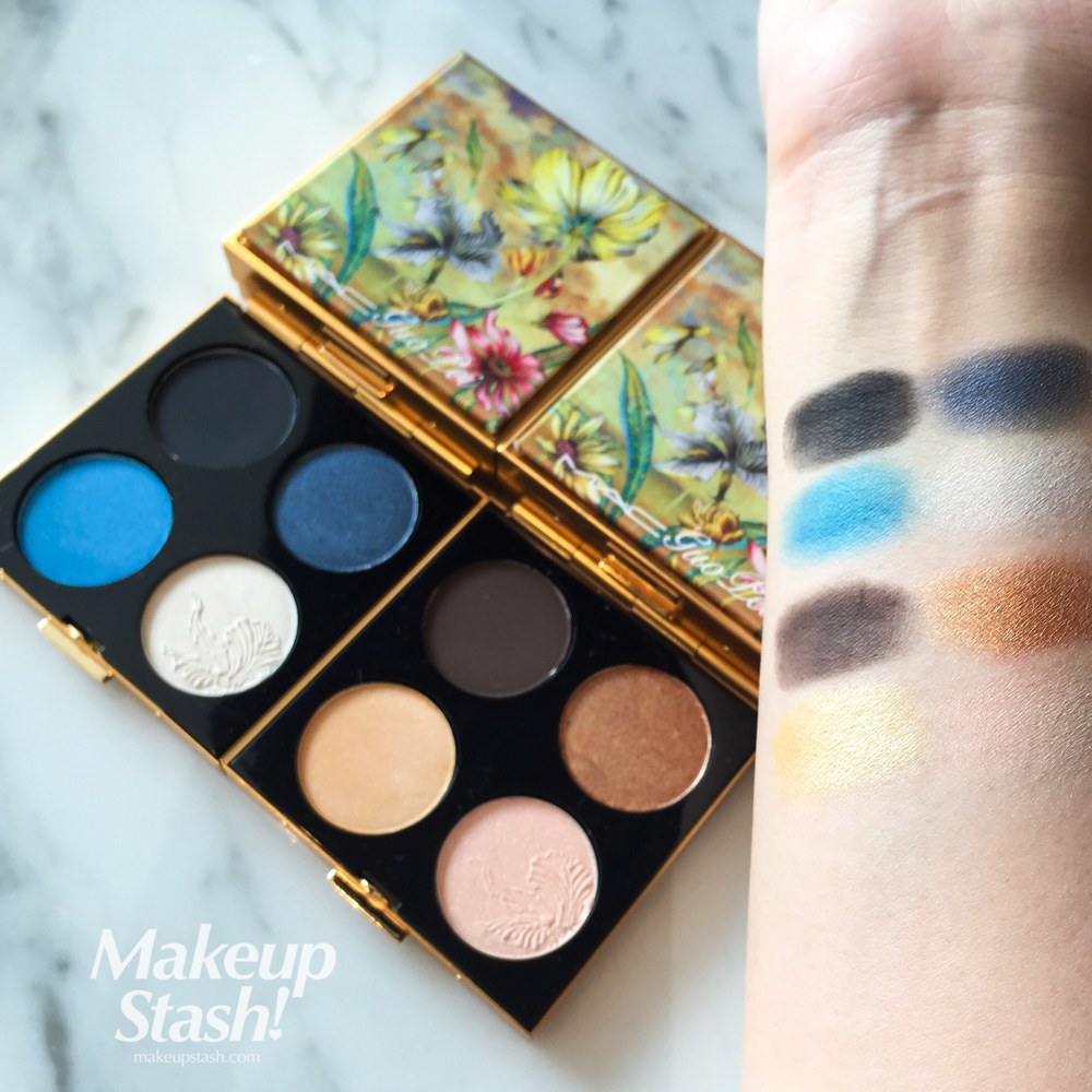 MAC x Guo Pei Collection Eyeshadow x 4 Swatches