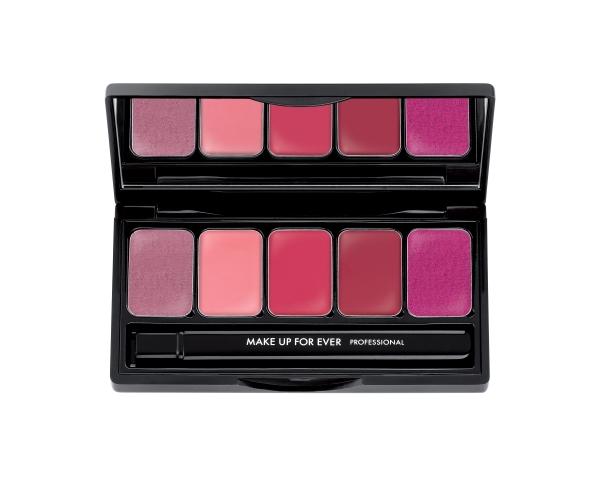 MUFE Rouge Artist Lip Palette in Cool Pink for Makeup Stash Christmas 2013 Giveaways