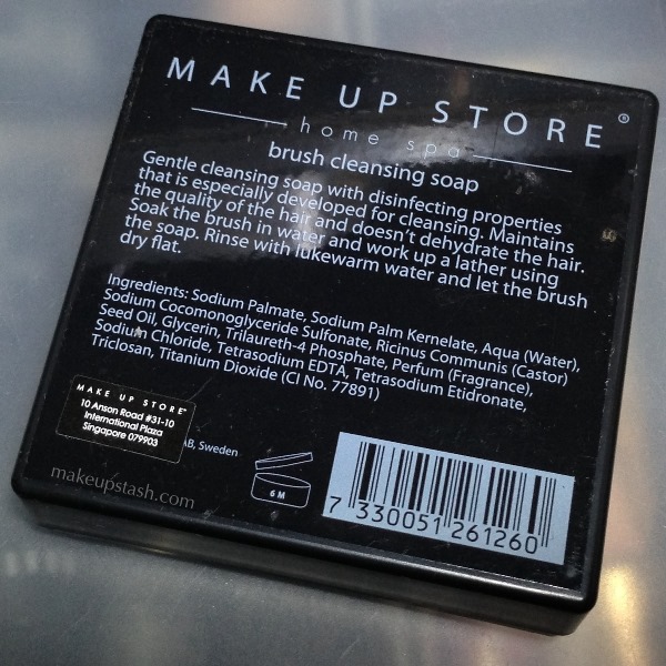 Make Up Store Home Spa Brush Cleansing Soap Ingredient List