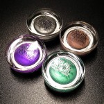 Maybelline Color Tattoo in Audacious Asphalt, Tough as Taupe, Painted Purple and Edgy Emerald