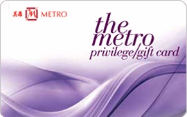 Metro Privilege/Gift Card