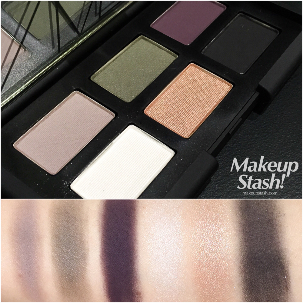 NARS Eyeshadow Palette in Inoubliable Coup dOeil Swatches