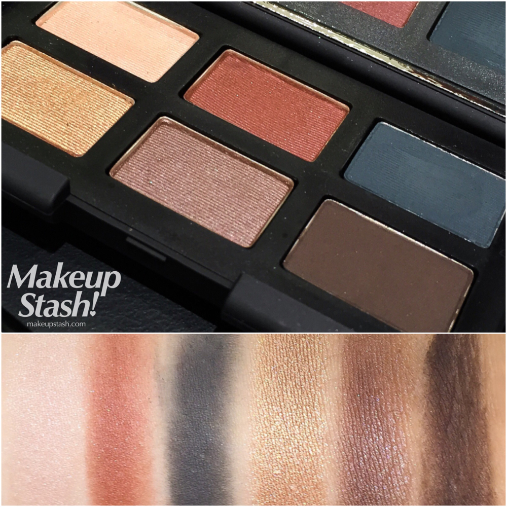 NARS Eyeshadow Palette in Yeux Irresistible Swatches