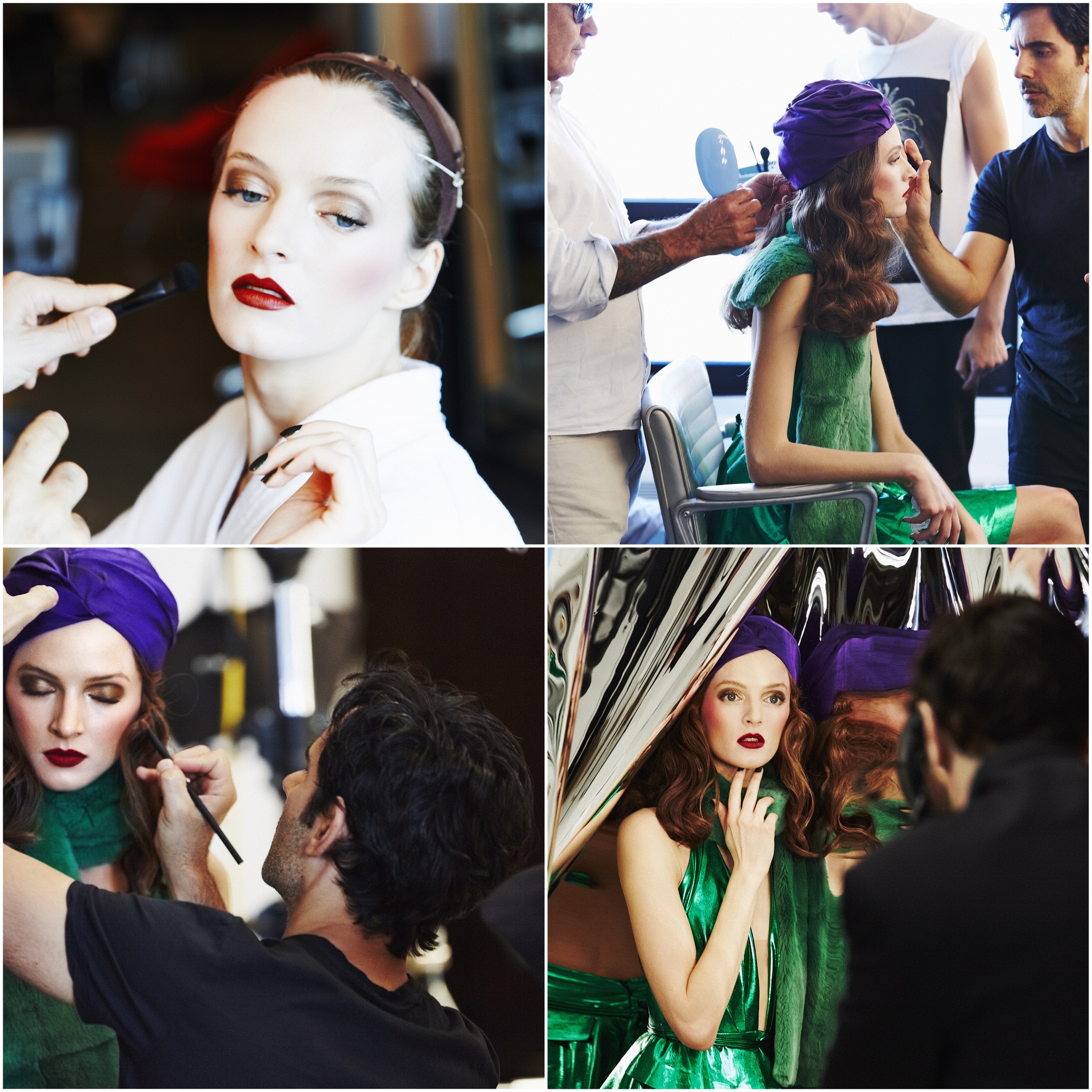NARS Fall 2015 Color Collection Campaign Image Behind the Scenes