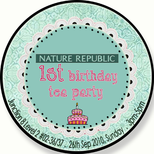 Nature Republic’s First Birthday Tea Party