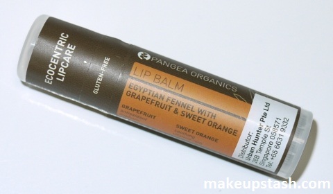 Review | Pangea Organics Lip Balm in Egyptian Fennel With Grapefruit & Sweet Orange