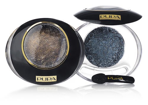 Pupa Black and Gold Luminys Baked Eyeshadows