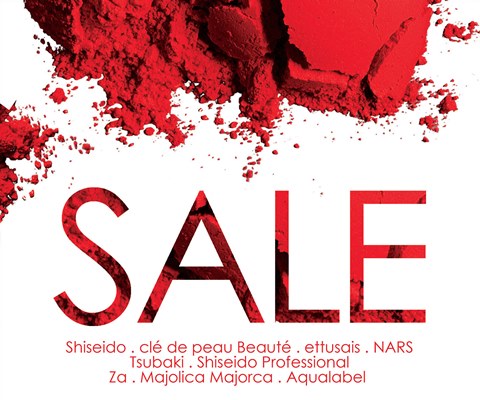 Details on the Shiseido Sale…also known as the Clé de Peau Beauté, Ettusais, Maquillage and Nars Sale!