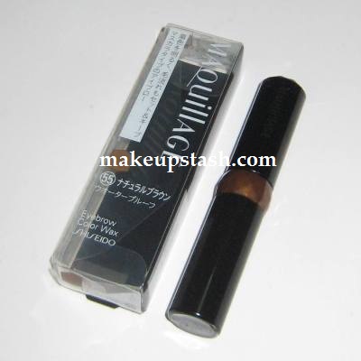 Review | Shiseido Maquillage Eyebrow Color Wax in 55