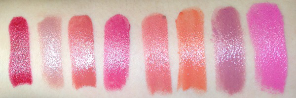 Shiseido Perfect Rouge Swatches 2