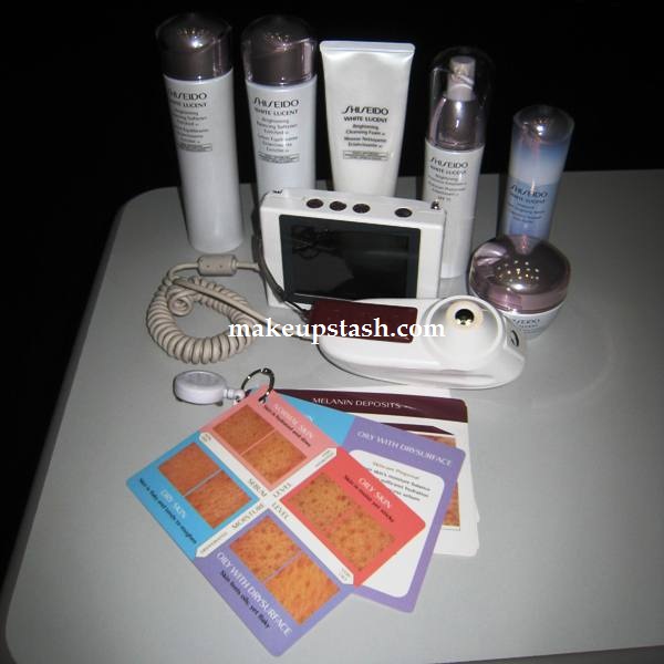 Shiseido Skin Testing at the SWL Workshop