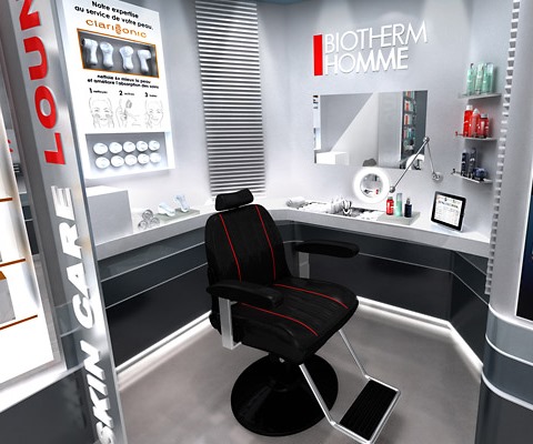 Skincare Lounge at Biotherm Homme Boutique Ion Orchard