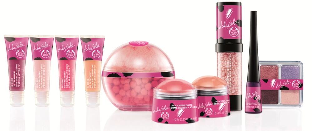 The Body Shop Lily Cole Makeup Collection for Summer 2012