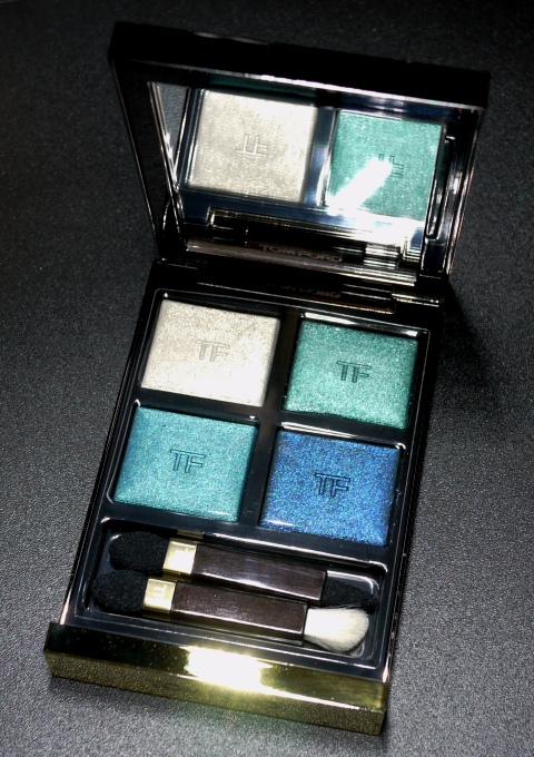 Tom Ford Eye Color Quad in Emerald Lust Open