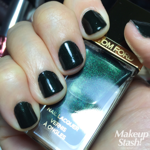 Tom Ford Nail Lacquer in Black Jade Swatch