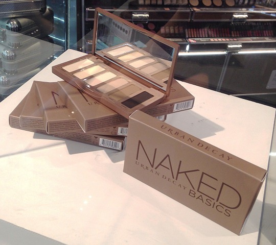 Urban Decay Naked Basics Display at Sephora SG