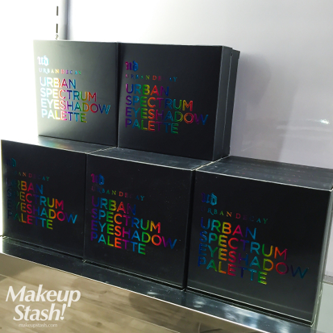 Urban Decay Spectrum Eyeshadow Palette Boxes