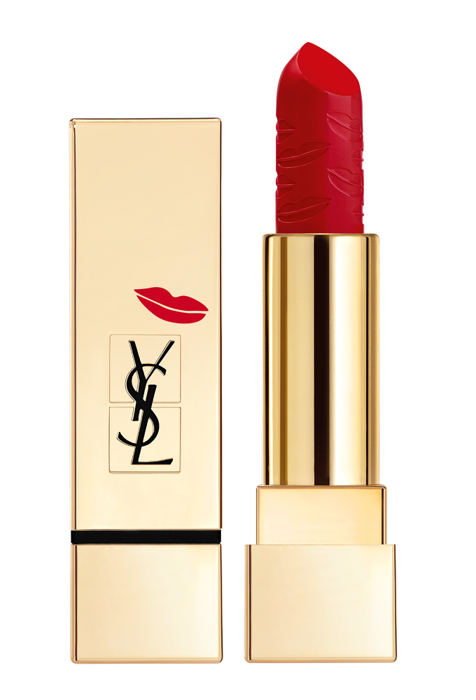 YSL Beaute Rouge Pur Couture Kiss & Love Collection 01 Le Rouge Press Visual