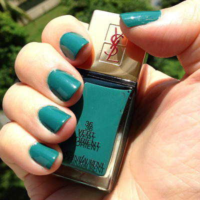 Yves Saint Laurent Beauté La Laque Couture Nail Lacquer in № 36 Vert D’Orient