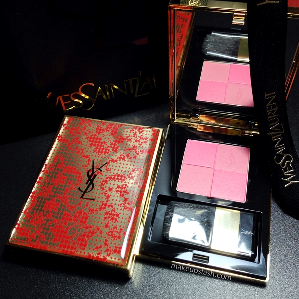 Yves Saint Laurent Beaute The Secret of Couture Beauty Blush Palette Blush Radiance in No. 6
