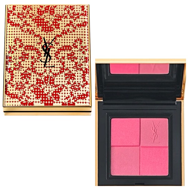 Yves Saint Laurent Beaute The Secret of Couture Beauty Blush Palette for Lunar New Year Blush Radiance in No. 6