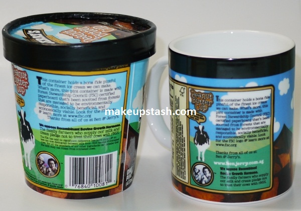 Ben & Jerry's Peanut Butter Cup Mug | Makeup Stash!